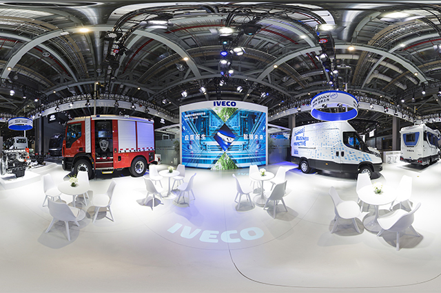 依維柯第二屆進(jìn)博會VR全景展示