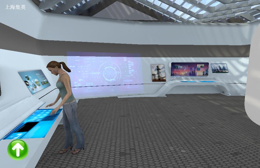 虛擬展廳場景